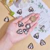 LEGENTLISUR 20 Pack Black Heart Charms view 3