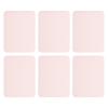 QUARKZMAN Iron-On Patches, 6 Pieces, Light Pink view 1