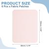 QUARKZMAN Iron-On Patches, 6 Pieces, Light Pink view 2