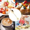 Stainless Steel Teaspoons - Stylish Salad Spoons view 4