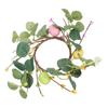 Gatuida Easter Candle Ring with Eucalyptus Imitation view 1