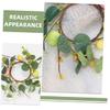 Gatuida Easter Candle Ring with Eucalyptus Imitation view 3