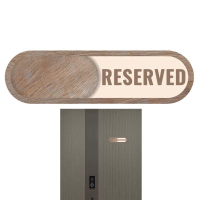 Vacant Bath Sign with Do Not Disturb