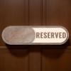 Vacant Bath Sign with Do Not Disturb view 3