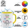 Jungle Mug I Love Mom So Much view 2