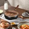 Nonstick Frying Pan with Lid for Stir-Frying, Braising and Sautéing view 2