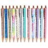 Funny Gel Pens, Portable Signature Pen Set, Quick-Drying, 12-Piece view 1