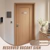 Reserved Sign - Please Do Not Disturb view 2