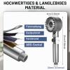 Filtered High-Pressure Handheld Showerhead, 4 Spray Modes view 2