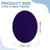 QUARKZMAN Iron-On Patches, 5 Pieces, 140x110mm - Blue view 2