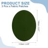 QUARKZMAN Iron-On Patches, 3 Pieces, 140x110mm - Green view 2
