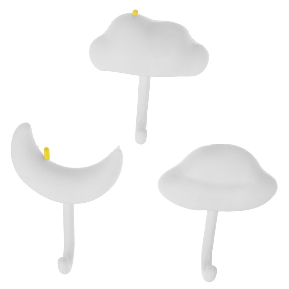 KOCKSHION 3-Piece Self-Adhesive Wall Hooks