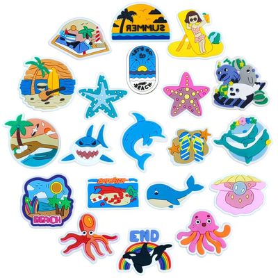 Amazleer 18-Piece Shoe Charms for Crocs - Cat Designs