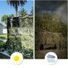 Camouflage Net for Terrace Shade, 7 x 15 m, Military Camo Net for Garden, Camping, Hunting and Decoration view 3