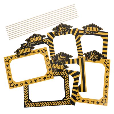 PartyKindom 8-Piece Graduation Decorations