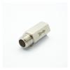 LTRAJUYNH 1/4" Male x 1/4" Female Thread Brass Check Valve, One-Way Non-Return Valve for Water, Oil, and Gas view 1