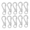 MILISTEN 10-Piece Mini Keychain Set with Sturdy Buckles and Carabiner Hooks view 1
