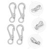 MILISTEN 10-Piece Mini Keychain Set with Sturdy Buckles and Carabiner Hooks view 4