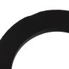 Abaodam Black Rubber Rings, 50-Piece Set for Barbell and Dumbbell Bars view 3