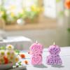 Skeadex Spring Flower Silicone Casting Molds, 3-Piece Set with Base Mold view 4