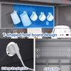 Freestanding 6-Tier Metal Microwave and Kitchen Storage Rack view 4