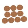 HEMOTON Coconut Fiber Pigeon Nest Mats, 10-Pack, Brown, Dry and Breathable view 1
