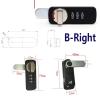 Three-Position Combination Lock, Keyless Filing Cabinet, Drawer Cabinet, Safe and Cash Box Lock, MA035 Hardware, 1 Pc. (A-Right) view 2