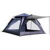 Family Dome Pop-Up Tent, Waterproof Sun Shelter, Oxford Fabric with Vestibule and Mosquito Protection, Black, 240 x 240 x 150 cm view 1