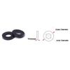 20 Silicone O-Rings and Flat NBR Rubber Seals, 3–8 mm ID, 1–3 mm Thick view 2