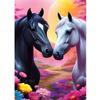 QQYRHN 5D Two Horses Diamond Painting Kit view 1
