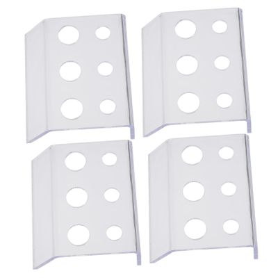 PACKOVE 4-Piece Acrylic Pigment Cup Holder