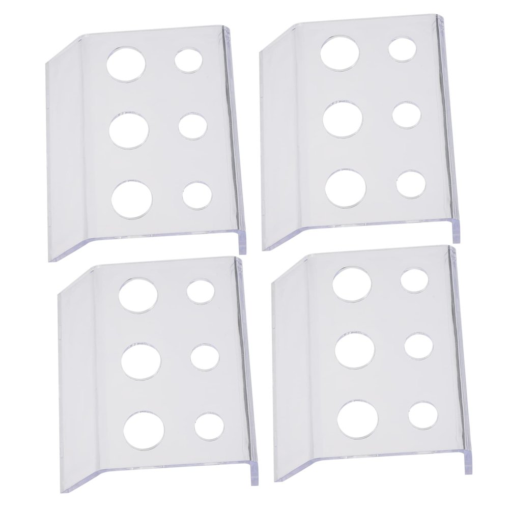 PACKOVE 4-Piece Acrylic Pigment Cup Holder