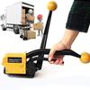 3-in-1 Steel Strapping Tool, Manual Buckle-Free Tensioner and Cutter for 13–19 mm Steel Strap view 1