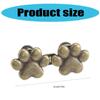 Paws Shape Fastening Buckle Metal Buttons view 4
