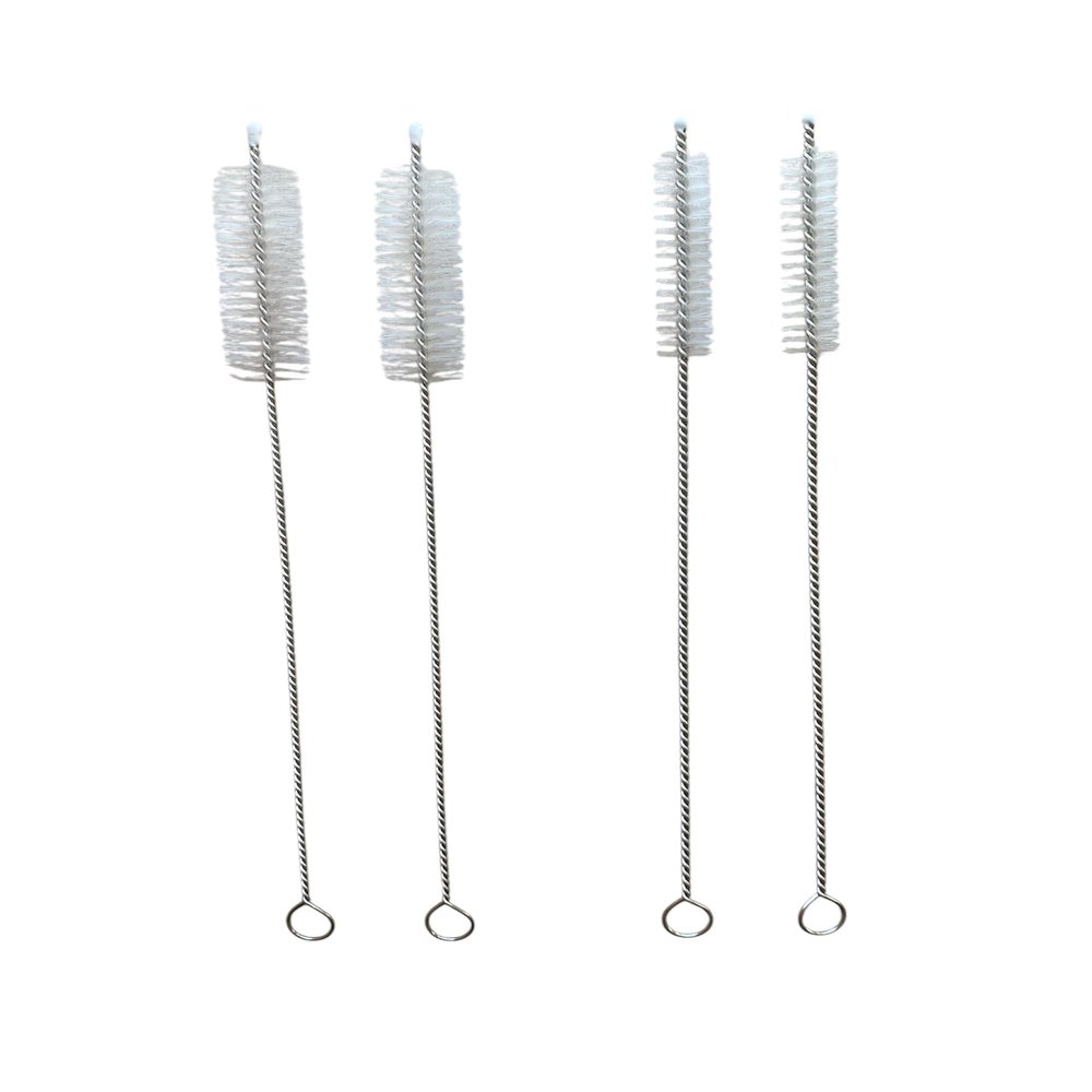 Pair of Cleaning Brushes 10mm & 15mm for Milk Lines