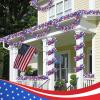 4th of July Glitter Hanging Garland view 2