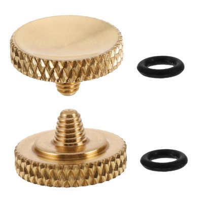 Camera Shutter Release for Micro DSLR, Gold, Metal and Plastic, 1 Set
