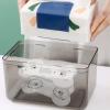 Automatic Tissue Box Cover with Spring Mechanism view 2