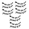 DECHOUS Black Graduation Party Banner, Hanging Garland Decoration view 1