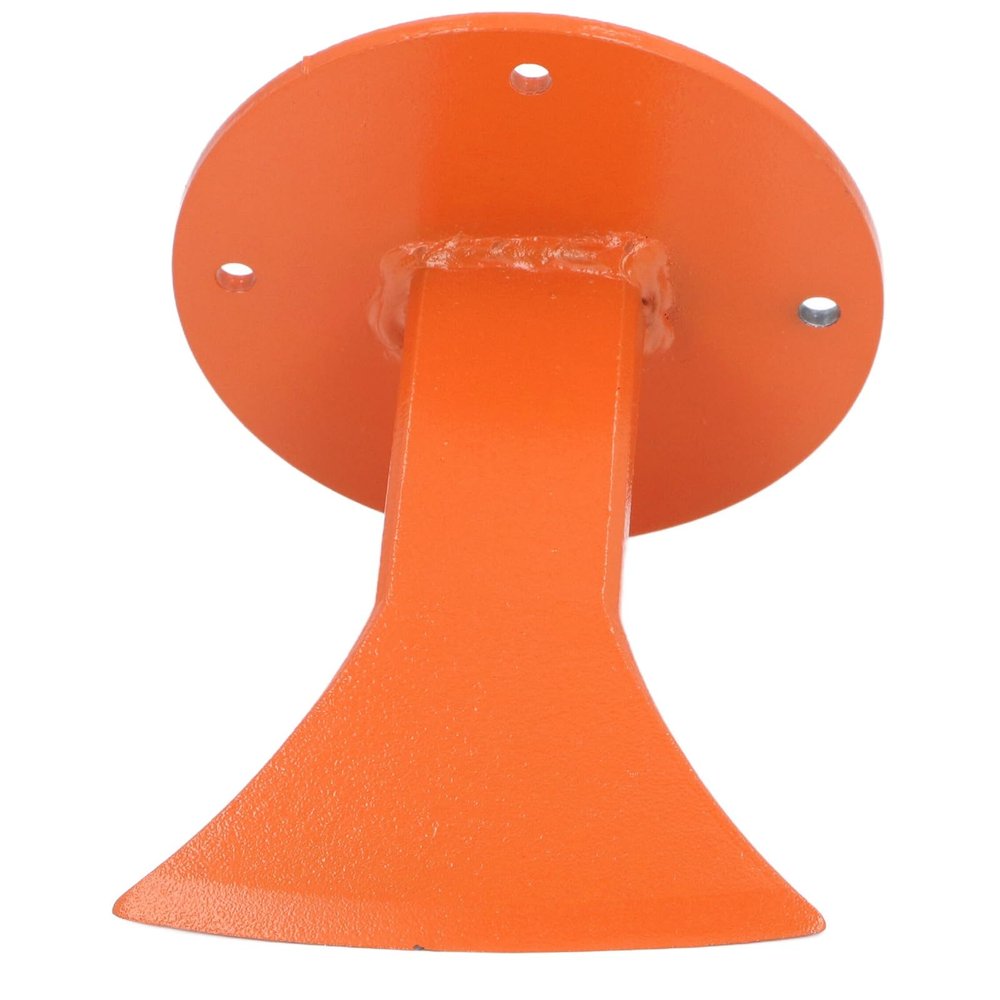 Walfront Forged Steel Firewood Splitter, Portable, Orange