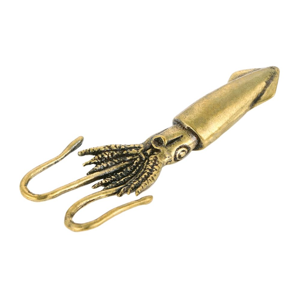 GRIRIW Vintage Brass Octopus Sculpture