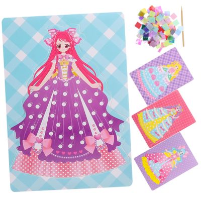 TEMPNAP Stitch Art Set for Girls