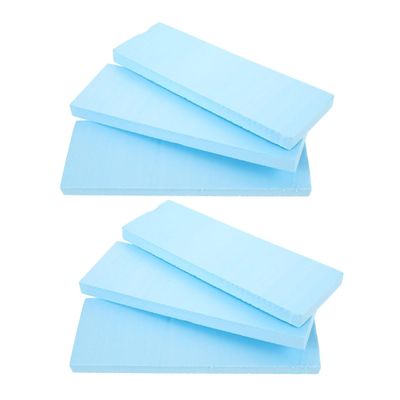 YOSADIER 6-Piece High-Density Polystyrene Foam Boards for Crafts and Model Making