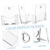 Acrylic Brochure Holders, 2-Pack, Angled Design for Desk view 3