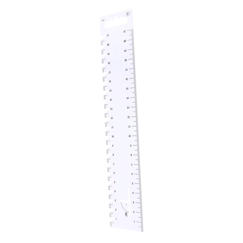 Angoily Portable Plastic Patchwork Ruler for Sewing