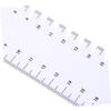 Angoily Portable Plastic Patchwork Ruler for Sewing view 3
