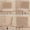 Bar Stool Cover Set with Backrests, Stretch Slipcovers view 4