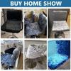 Bar Stool Covers with Backrests, Set of Stretch Slipcovers view 2