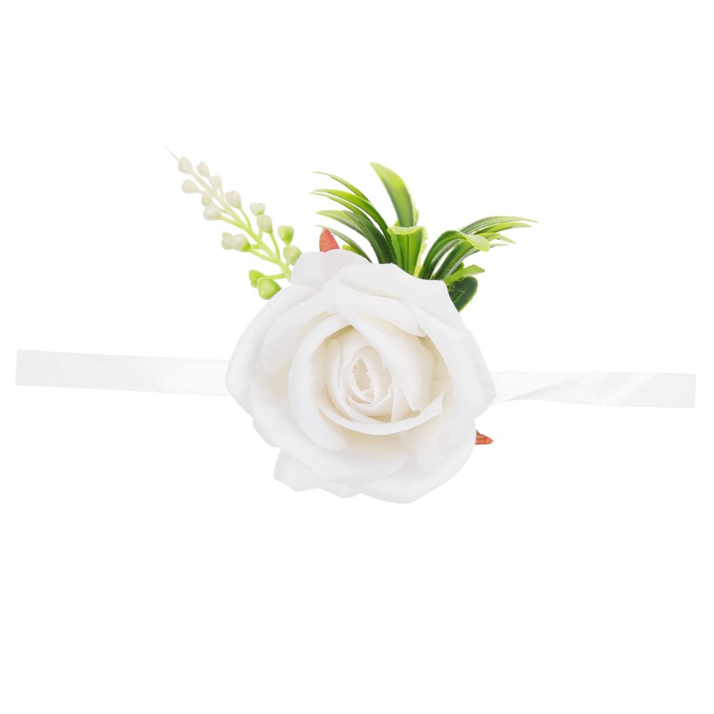 VALICLUD Classic Wrist Flower for Bridesmaids