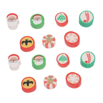 Operitacx 100pcs DIY Bead Charms for Jewelry Making